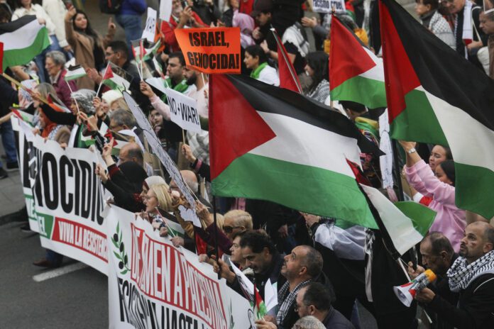 Asamblea Unitaria de apoyo a Palestina convoca una marcha de apoyo en Madrid