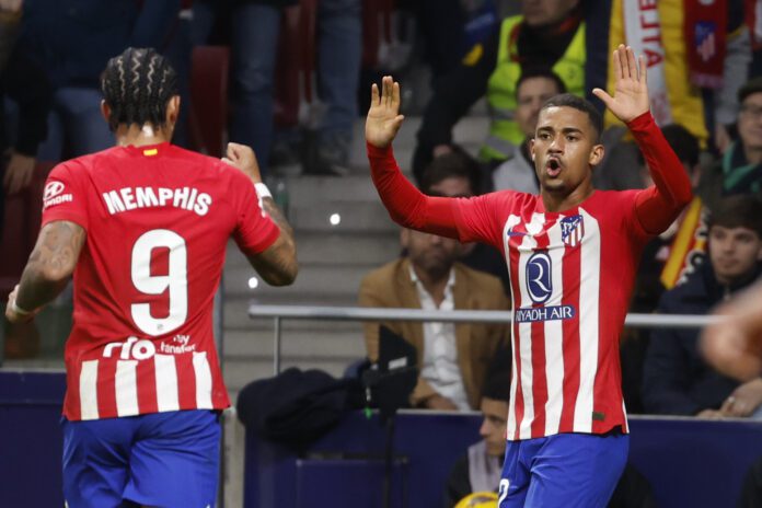 2-0. El Atlético desborda al Valencia