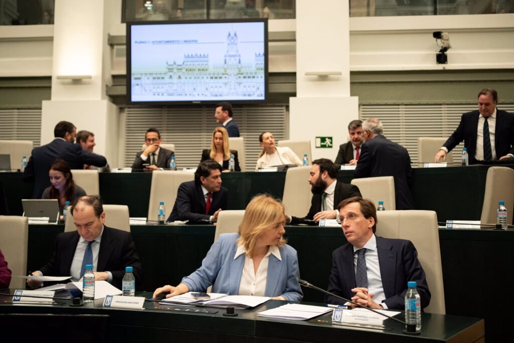 talas de árboles en Atocha