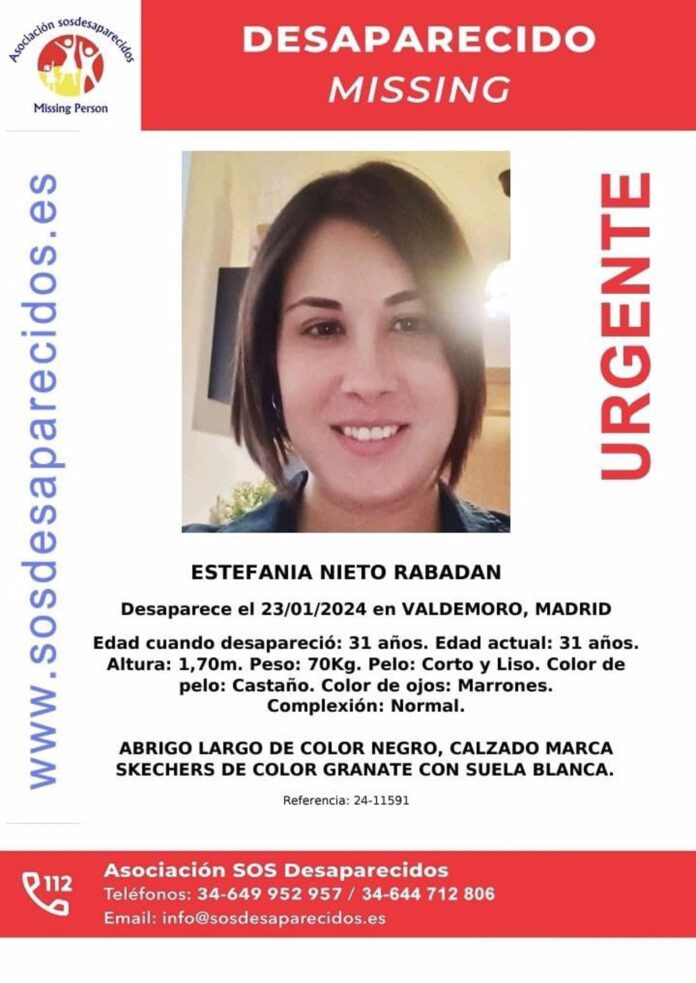 chica desaparecida en Valdemoro
