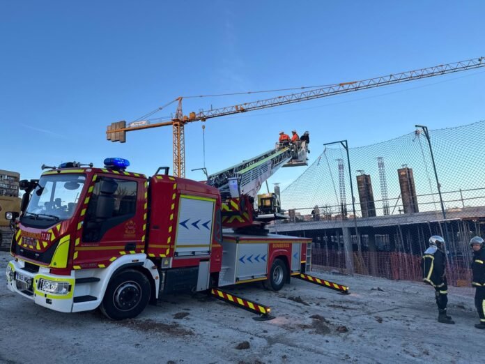 Sucesos.- Se derrumba un forjado de un edificio en obras sin dejar heridos en Alcobendas