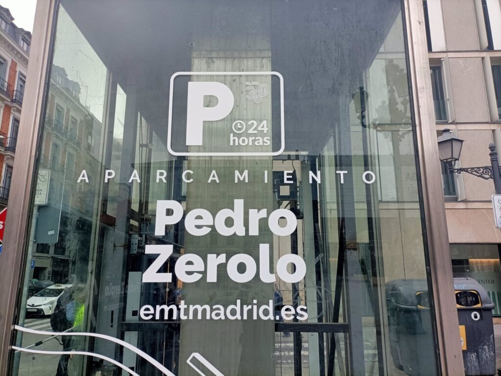 aparcamiento de Pedro Zerolo