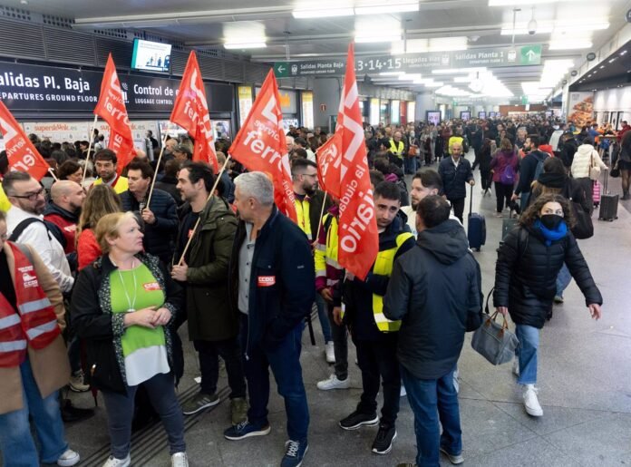 huelga de Cercanías Madrid
