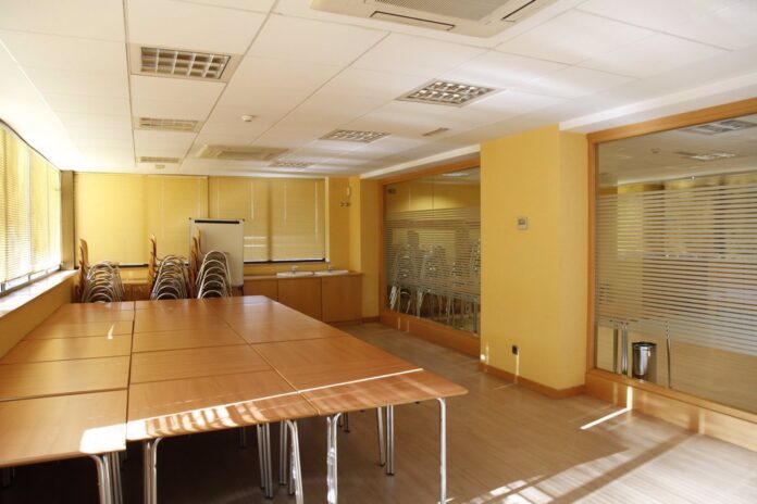 antigua biblioteca de Caja Madrid getafe