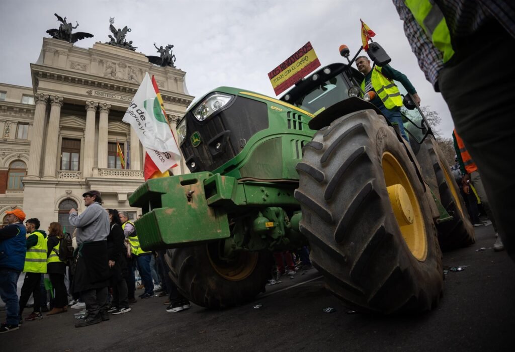 huelga de tractores el lunes en madrid
