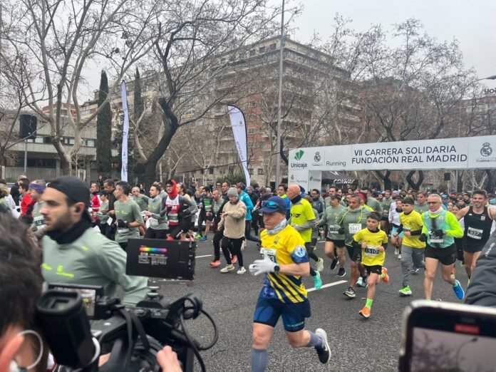 La VII Carrera Solidaria Fundación Real Madrid acoge a más de 3.000 corredores en la Castellana La VII Carrera Solidaria Fundación Real Madrid acoge a más de 3.000 corredores en la Castellana