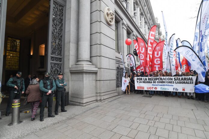 huelga empleados de banca