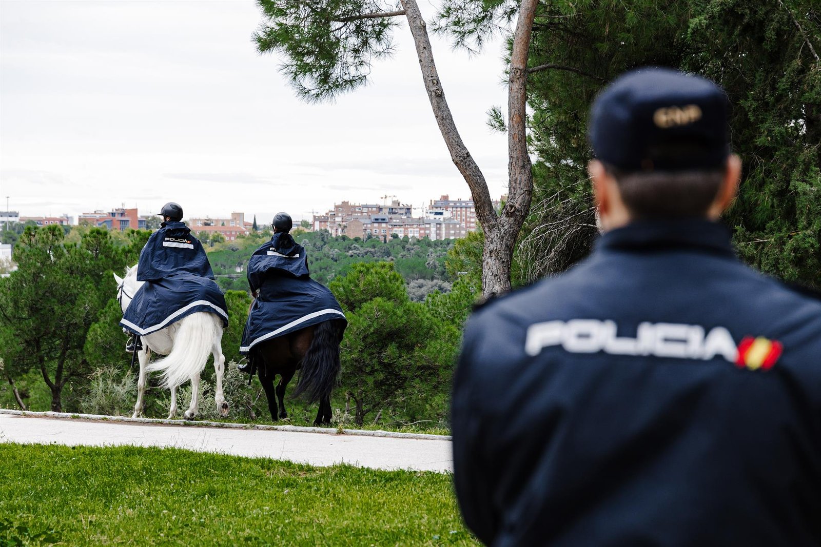policía nacional en la región