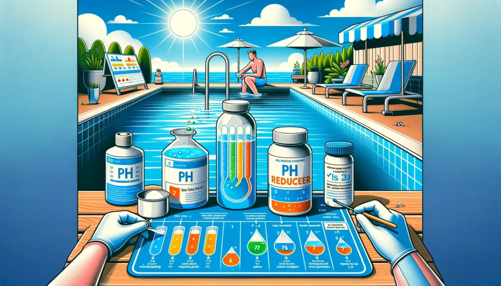 Como bajar el ph de la piscina