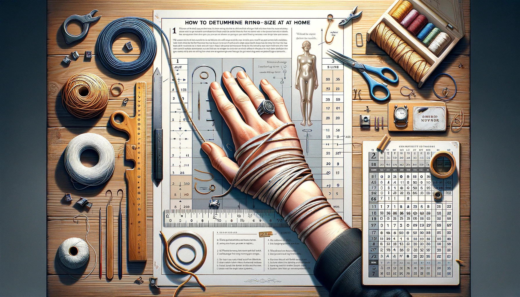 Como saber la talla de un anillo