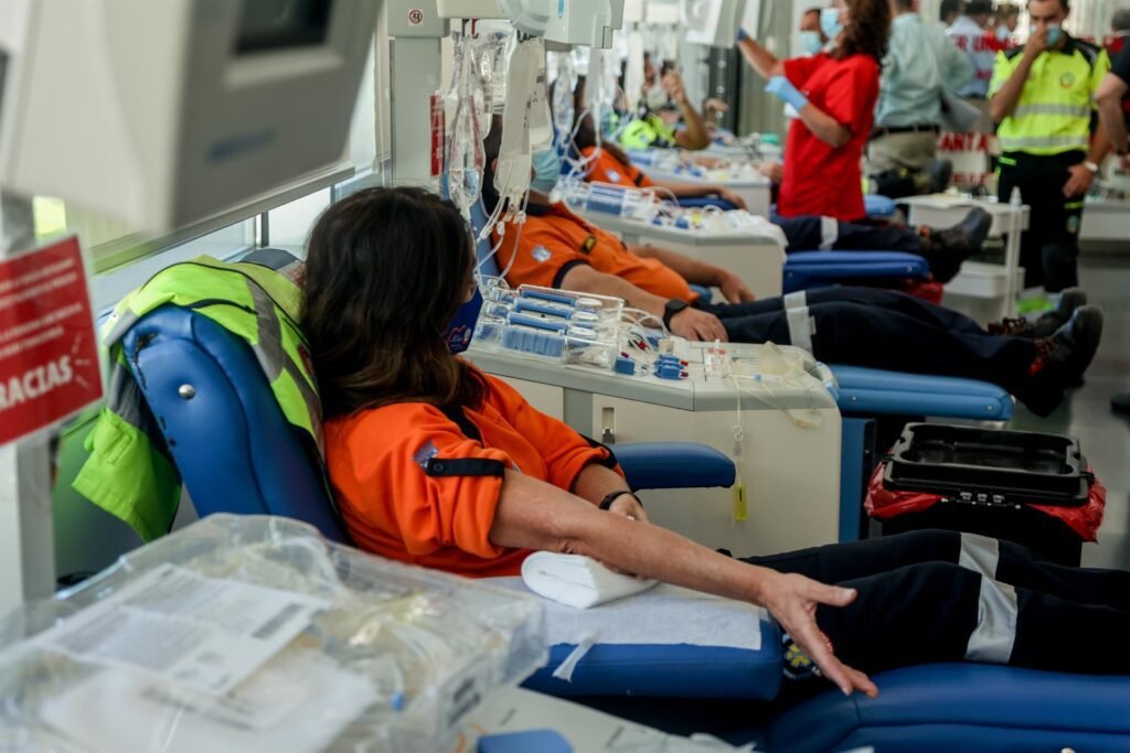 maratón de donación de plasma