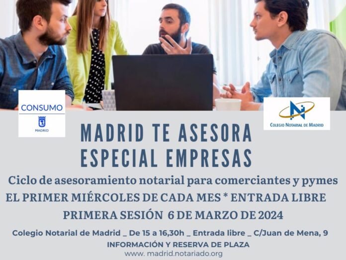 asesoramiento empresarial en el Colegio Notarial de Madrid