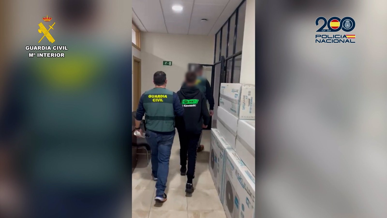 12 detenidos y 44 investigados por el reenvío de material pedófilo