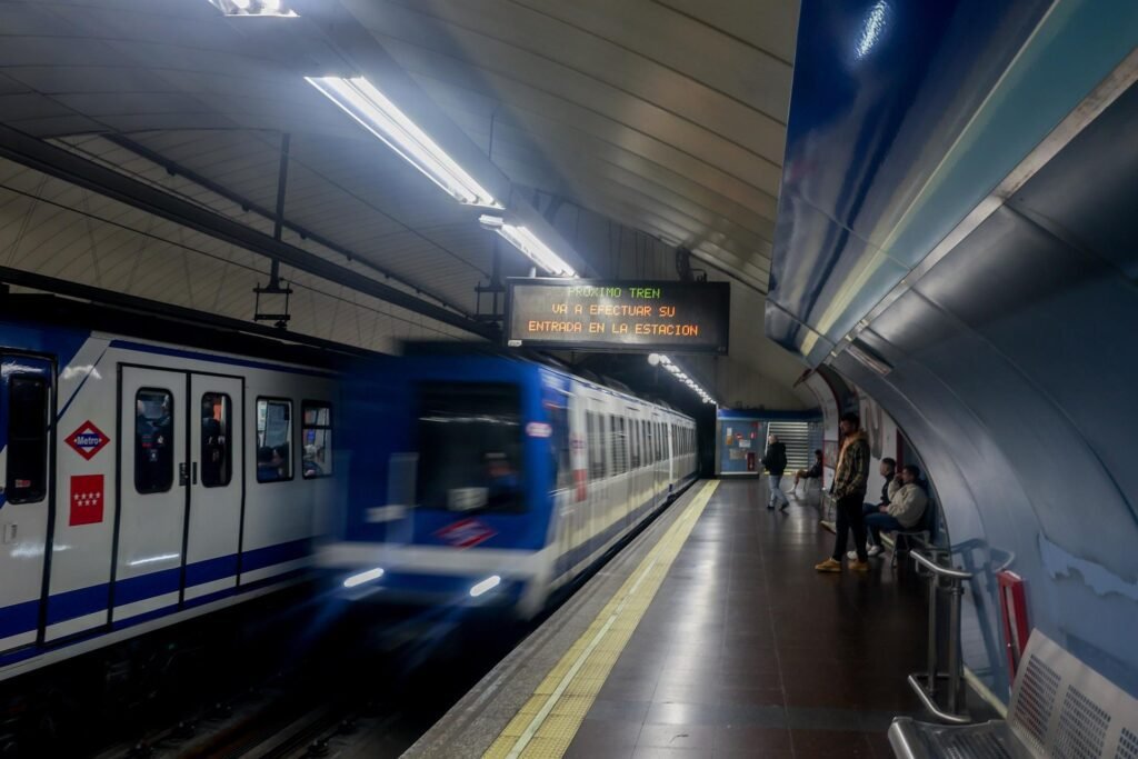 paros en un en los maquinistas y en personal de estaciones
