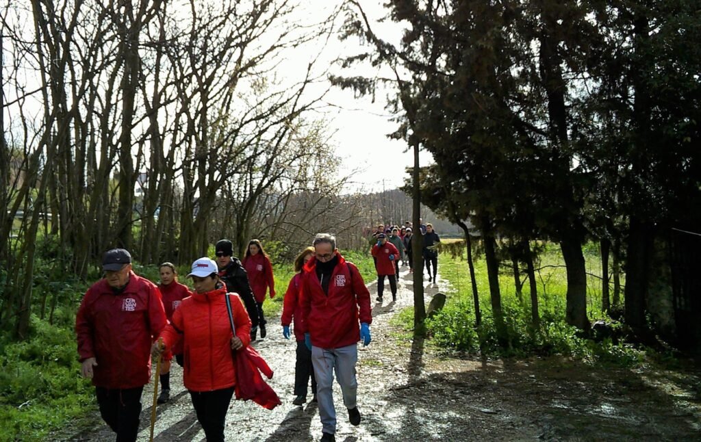 ruta de senderismo a Villalbilla