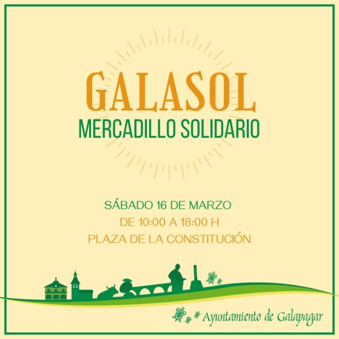 mercadillo solidario de Galasol