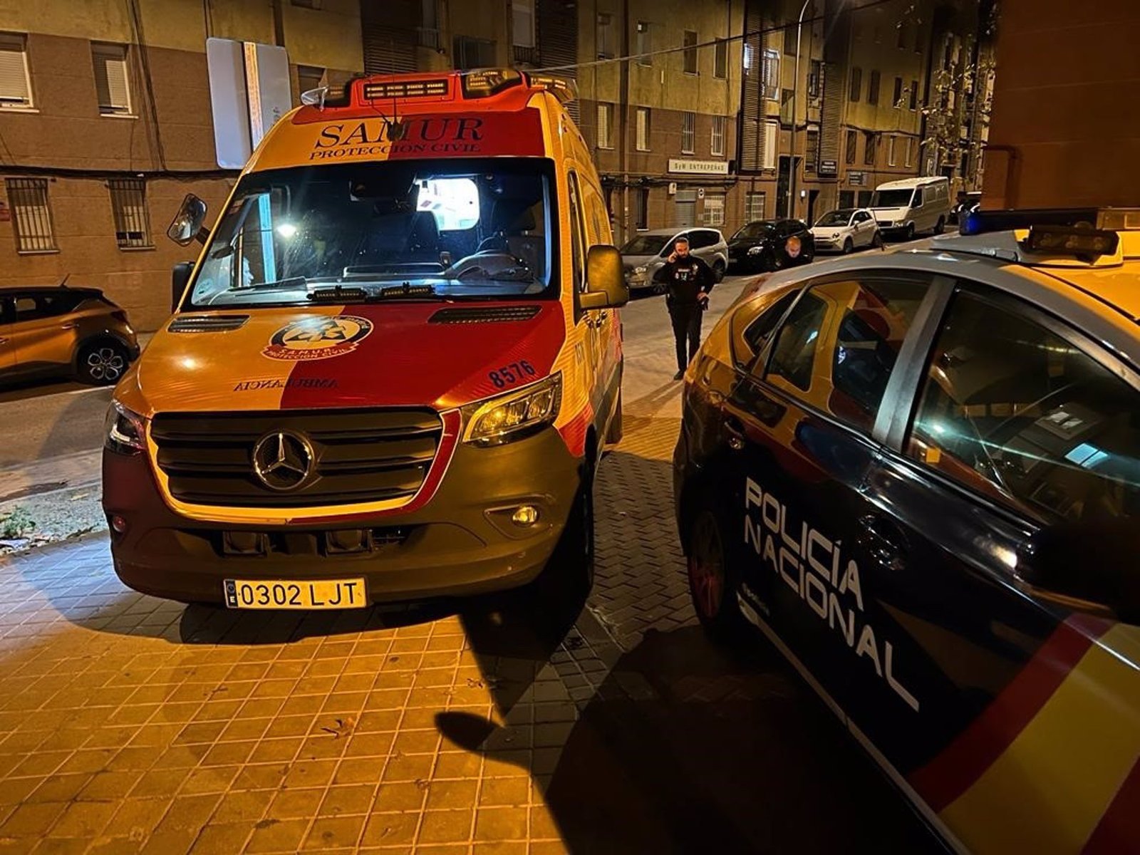 incendio en piso de san blas