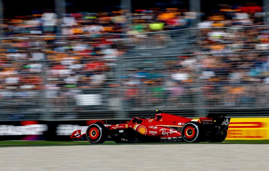 victoria de carlos sainz en australia