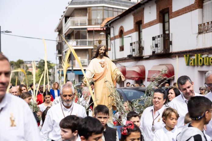 domingo de ramos en pozuelo de alarcon