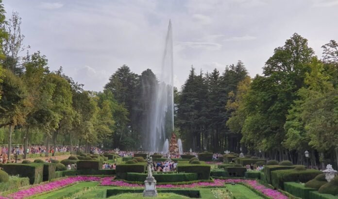 Patrimonio inicia la temporada de fuentes en Semana Santa con espectáculos en La Granja de San Ildefonso