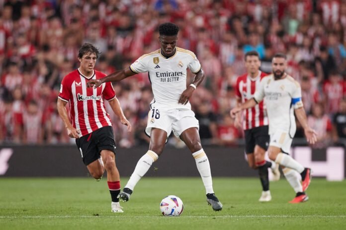 El Real Madrid mide este domingo su fuerza ante el Athletic sin Vinícius
