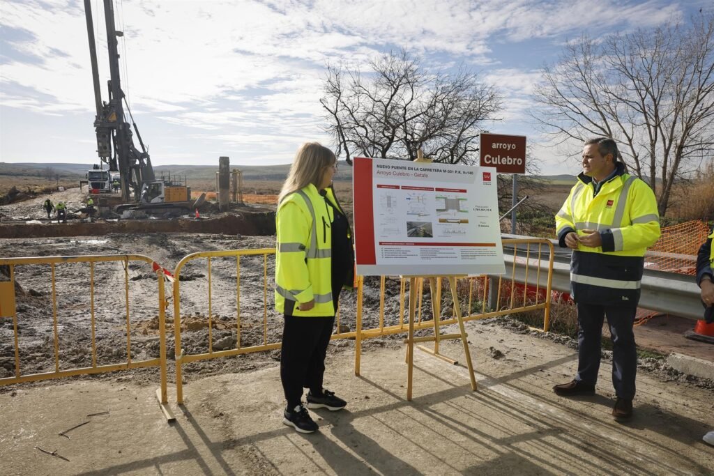 El puente sobre el Arroyo Culebro reabre mañana al tráfico tras su reconstrucción