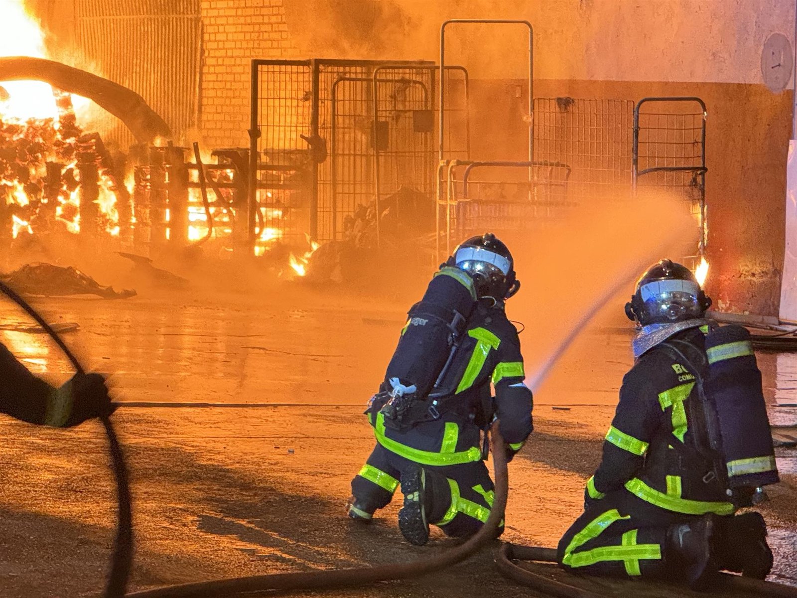 intervenciones cuerpo de bomberos comunidad de madrid