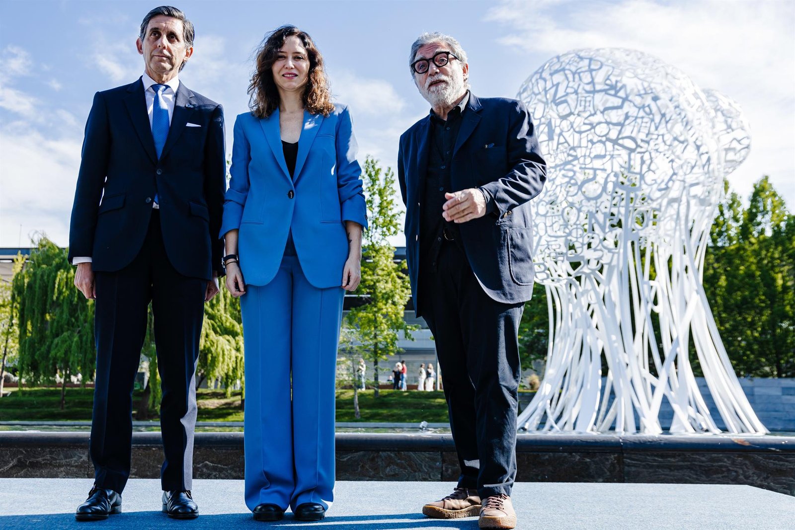La escultura Iris de Jaume Plensa