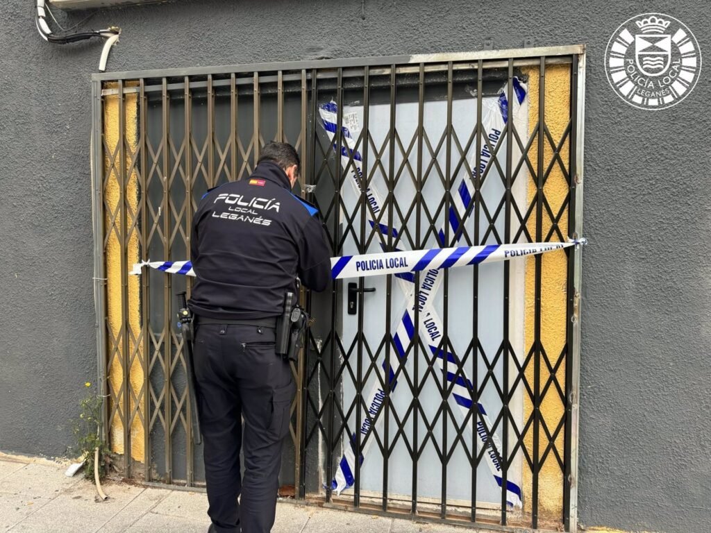 La Policía de Leganés clausura un local por ruidos
