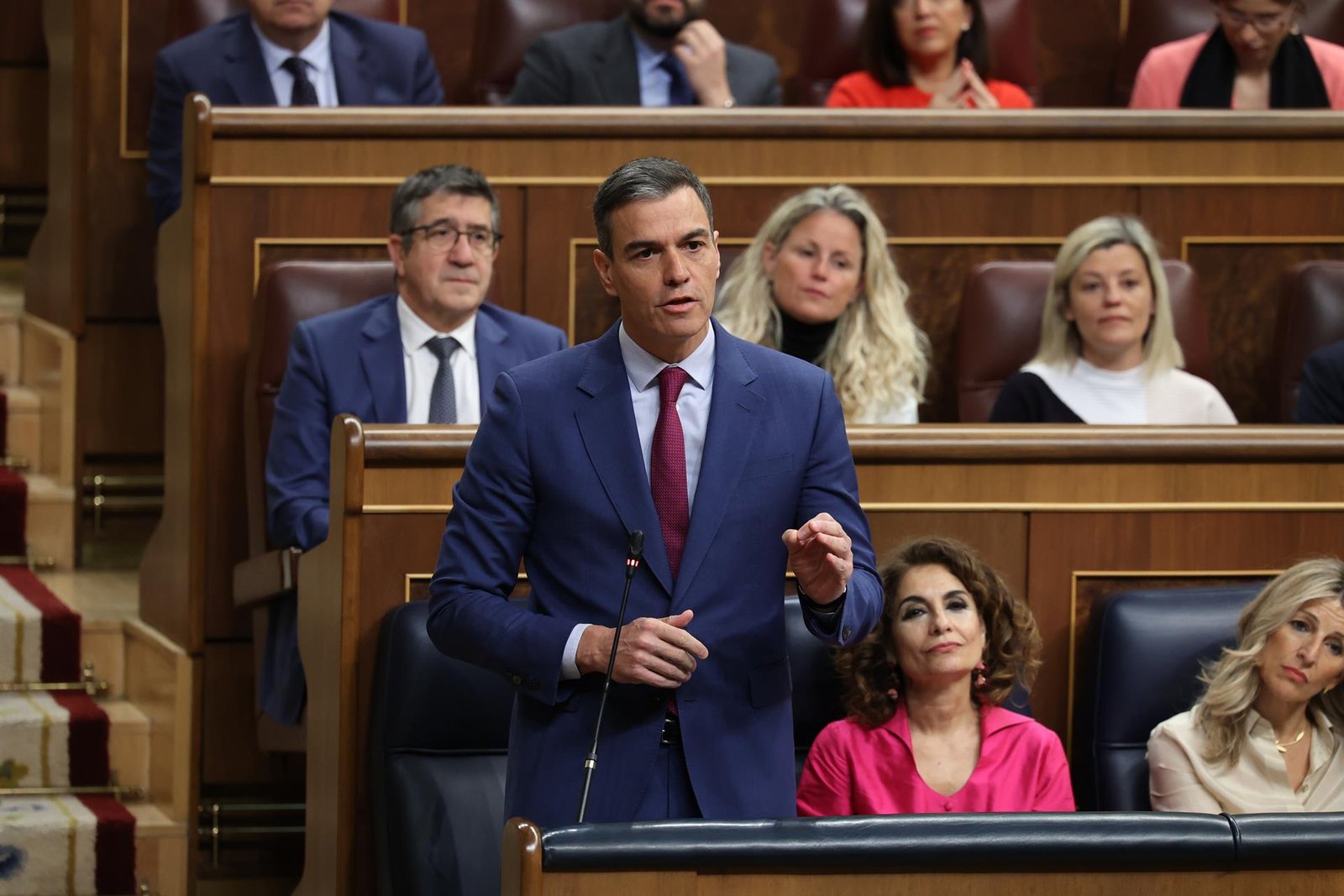 declaraciones de Sanchez por la acusacion a su esposa