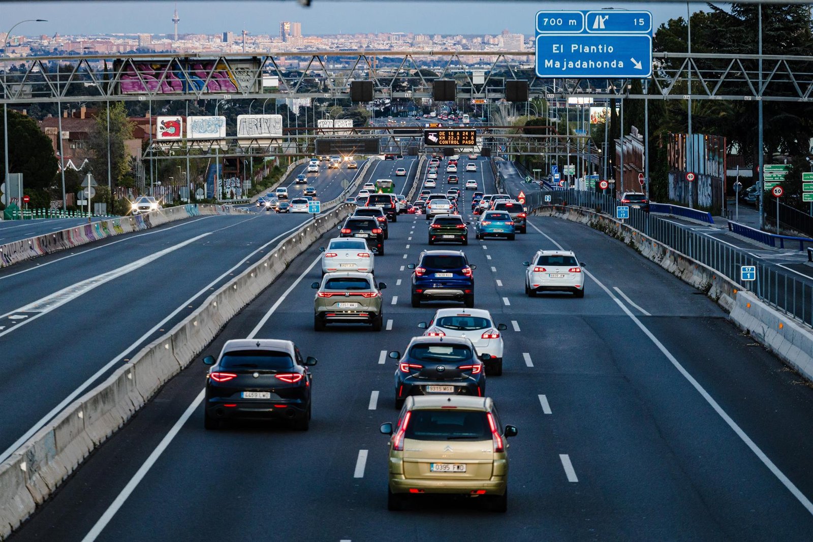 desplazamientos en MADRID en el puente de mayo