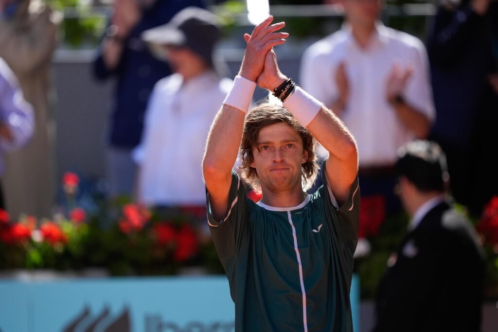 Rublev y Auger-Aliassime, la final del Mutua Madrid Open