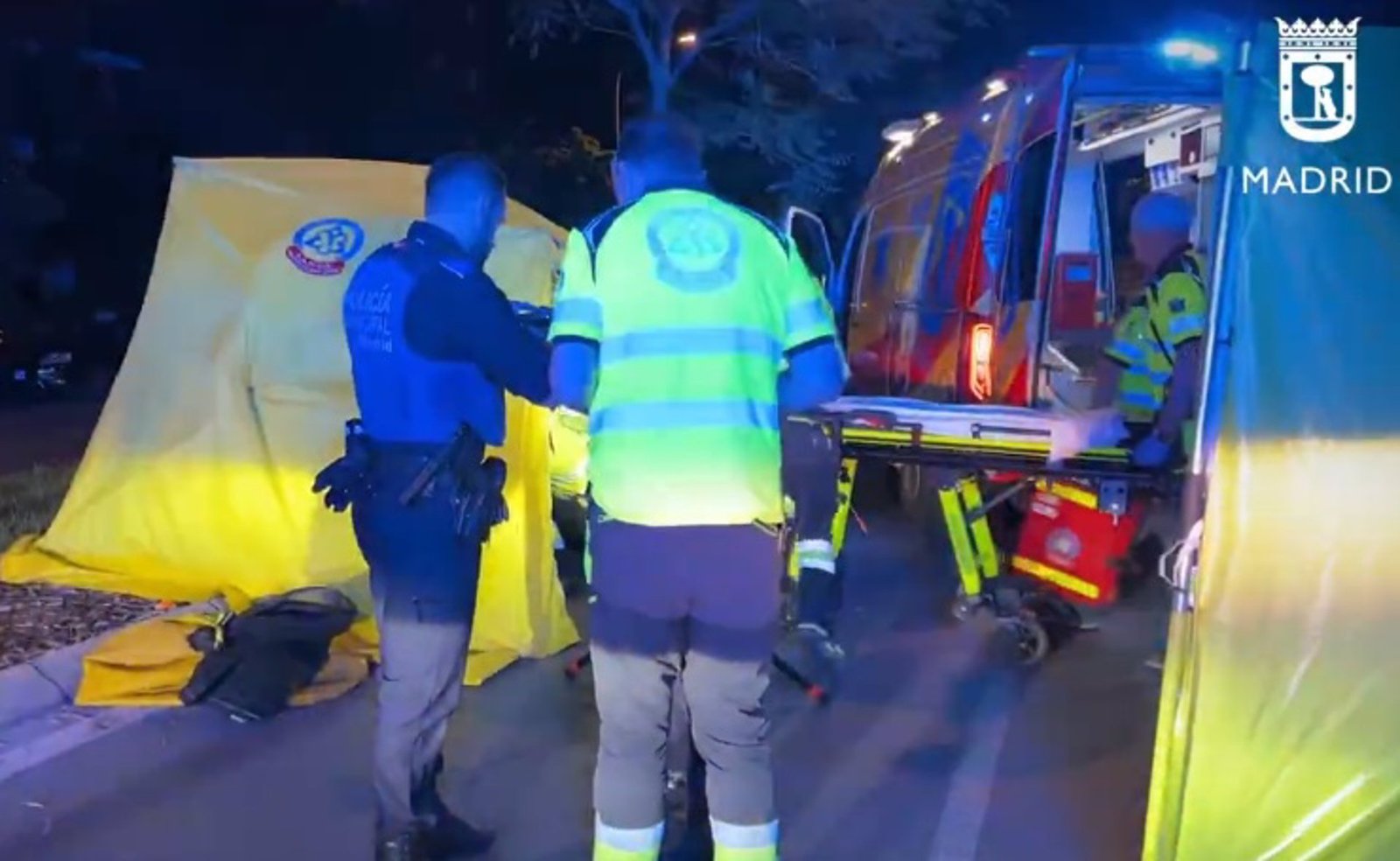 Detenido el conductor que se dio a la fuga tras arrollar a un joven el sábado por la noche en Vallecas