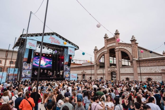 La primera verbena de San Isidro en la plaza de Matadero