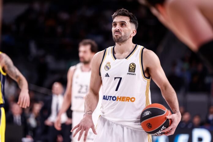 El jugador del Real Madrid Facu Campazzo es el MVP Movistar de la Liga Endesa 2023-24