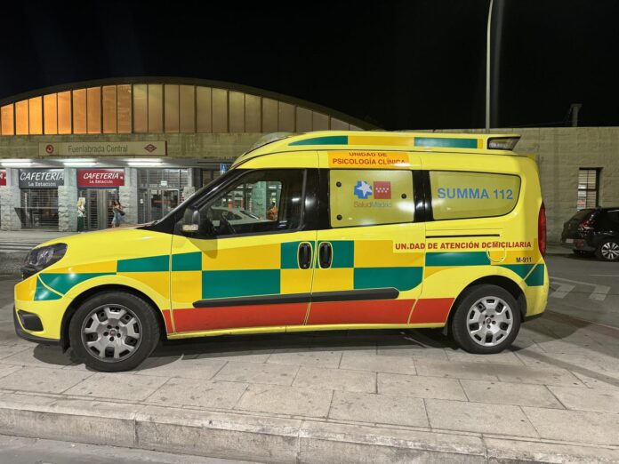 Herido grave un joven de 17 años al caer accidentalmente a las vías del tren desde un puente en Fuenlabrada