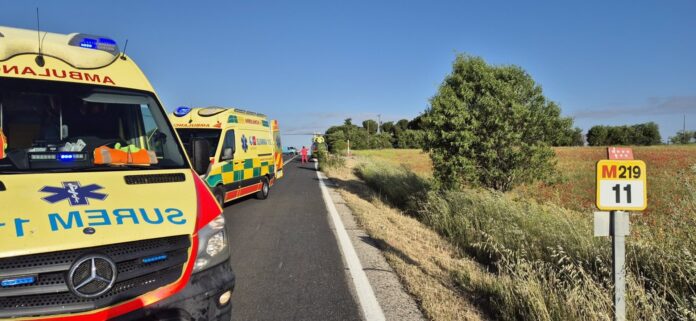 Fallece un motorista en un accidente de tráfico en Pozuelo del Rey