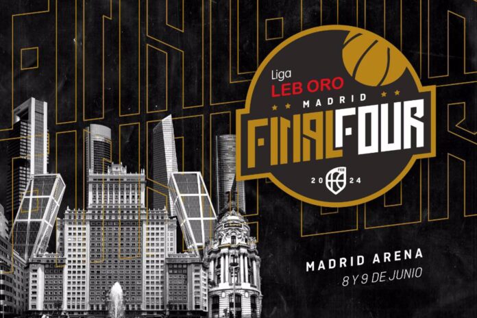El Madrid Arena acogerá del 8 al 9 de junio la Final Four de la Liga LEB Oro de Baloncesto
