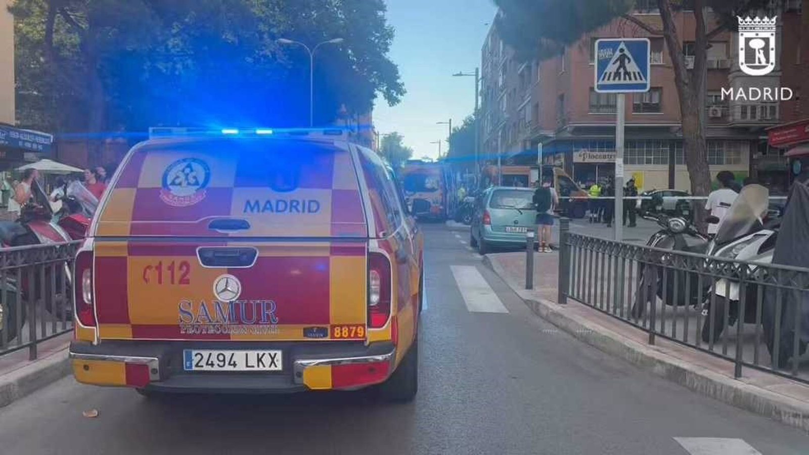 Buscan a varios presuntos pandilleros por el apuñalamiento ayer en Ciudad Lineal