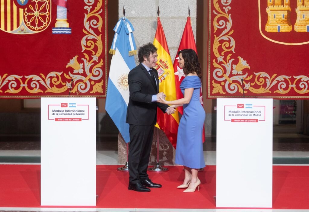 milei y ayuso
