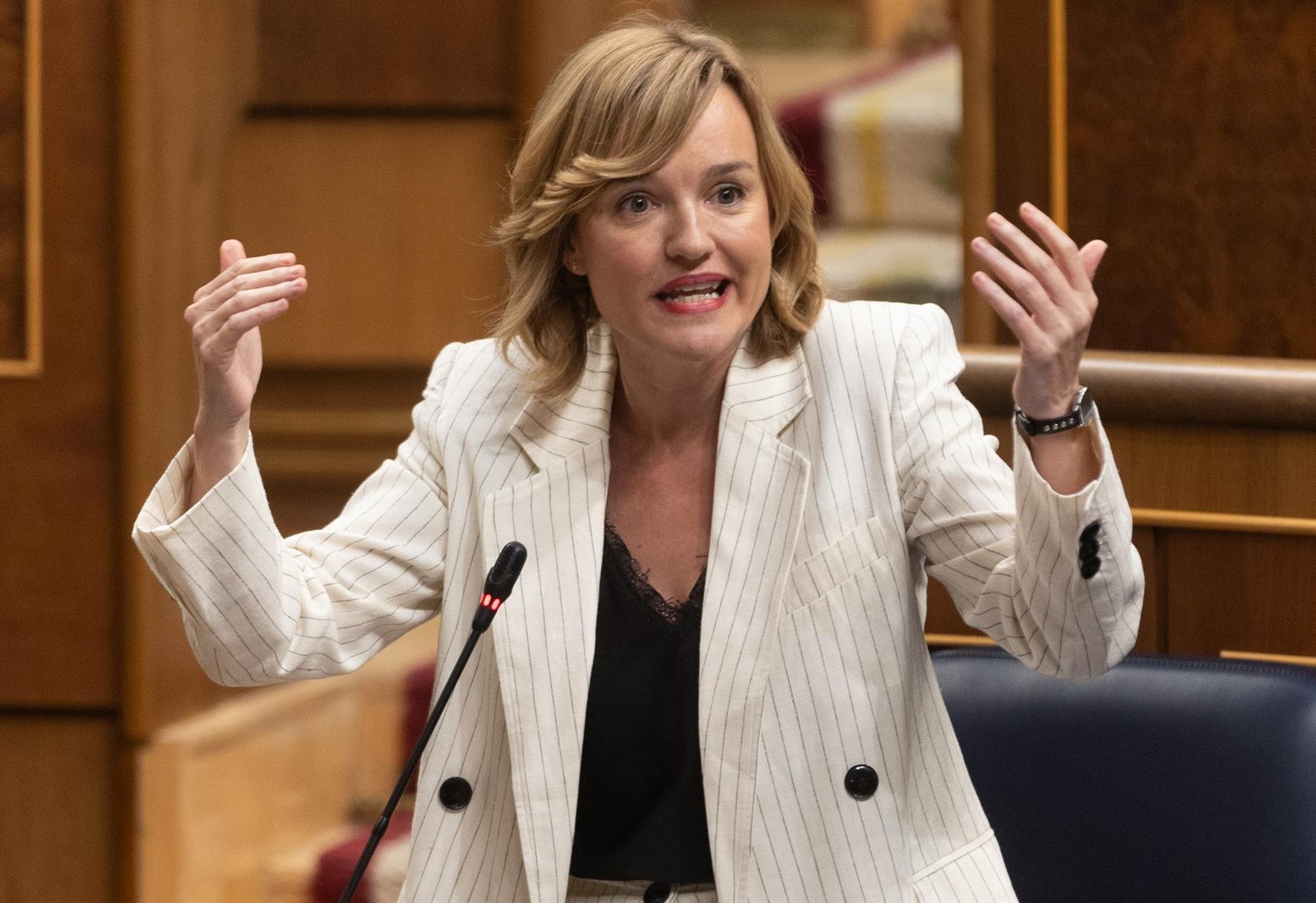 declaraciones del gobierno sobre el viaje a alemania de ayuso