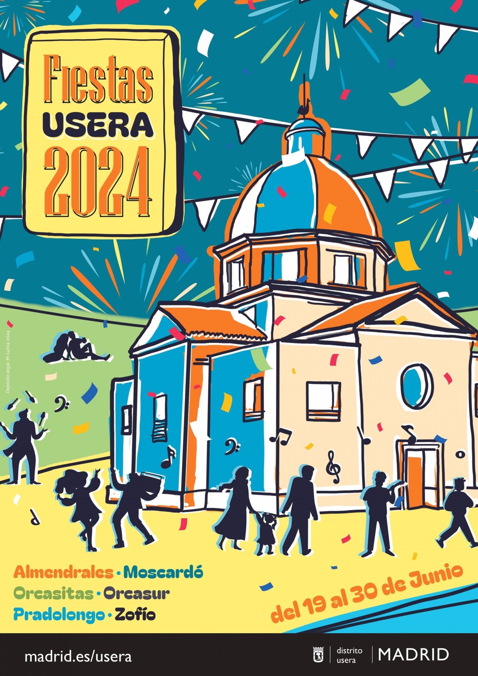 pregoneros de las fiestas de Usera