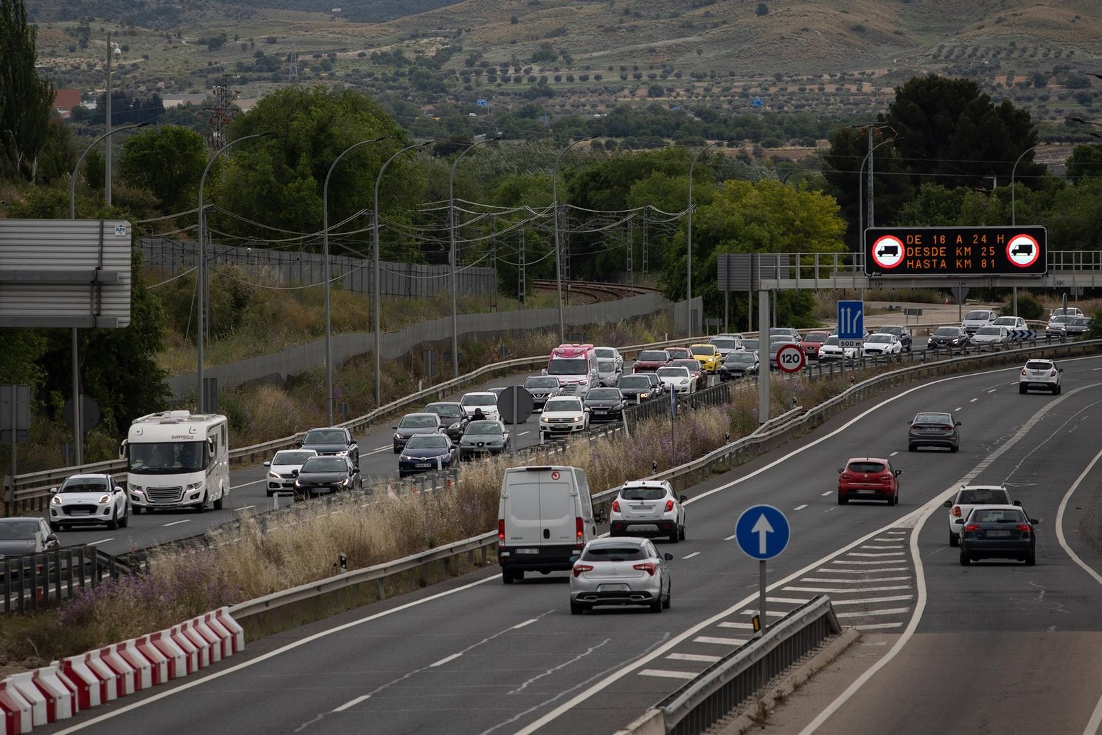 DGT prevé más de 19 millones de desplazamientos por carretera en la Comunidad este verano