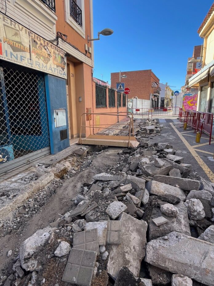 Arrancan las obras para mejorar la accesibilidad en la calle Real tras una inversión de más de 148.000 euros