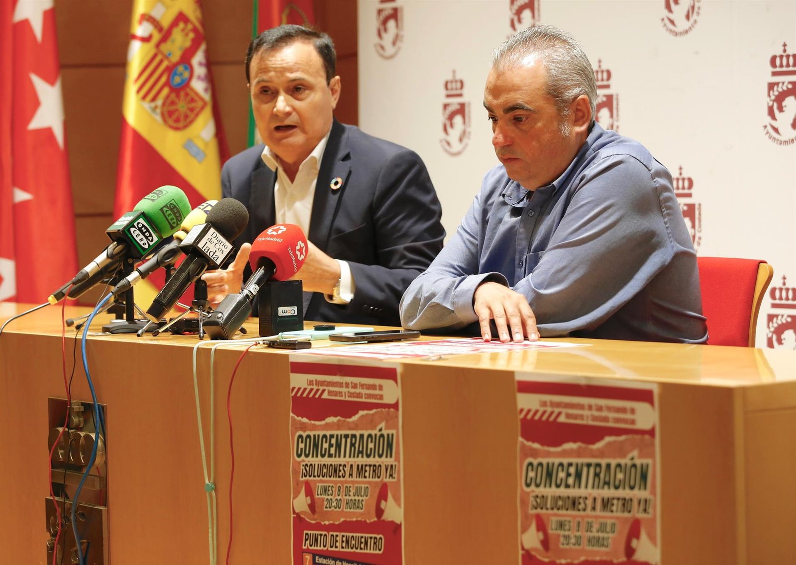 San Fernando y Coslada convocan una concentración el 8 para pedir soluciones para la 7B y una reunión "urgente"