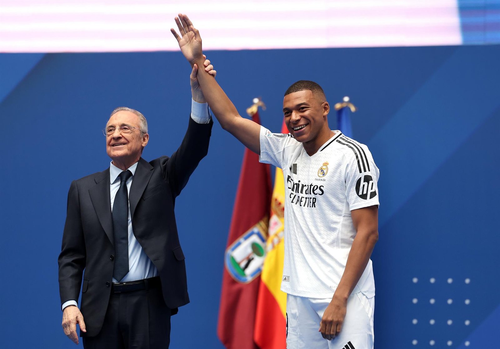 Florentino Pérez a Mbappé: "No te has rendido nunca por vestir la camiseta del Real Madrid"