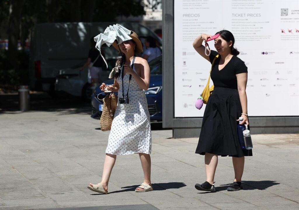 La Comunidad de Madrid se sitúa en alerta amarilla por temperaturas que rondarán desde los 35ºC hasta los 39ºC
