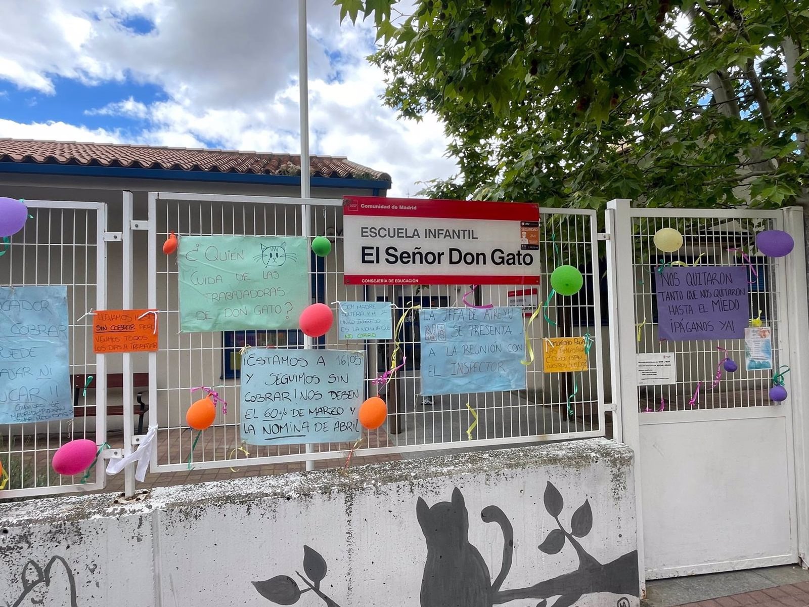 La Comunidad situará a los alumnos de las escuelas infantiles Tesoros y Don Gato en otras de sus localidades