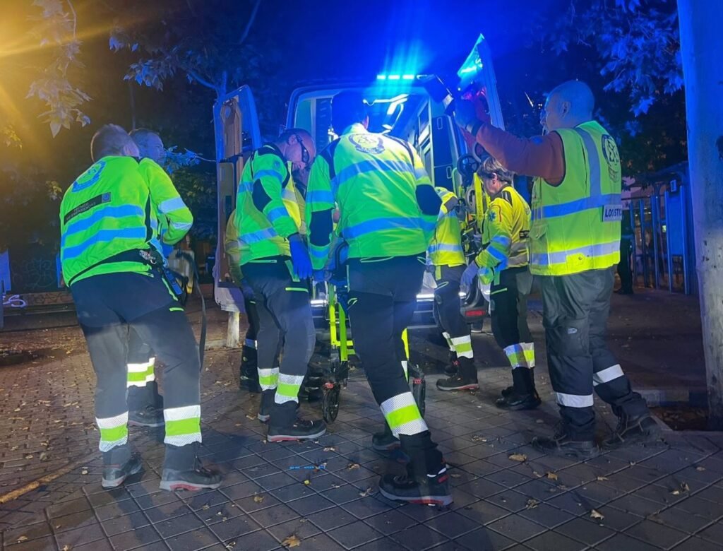 Una reyerta en el distrito de Carabanchel deja tres heridos por arma de fuego y otro por arma blanca