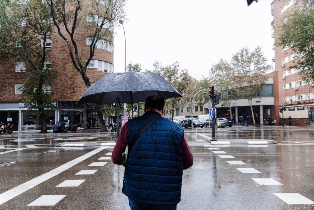 Aviso amarillo por tormentas y lluvias esta tarde en la zona sur, oeste y Las Vegas